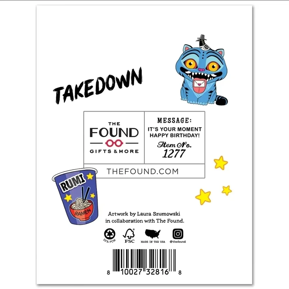 You're Golden K-Pop  Birthday Greeting Card - Picture 3 of 3